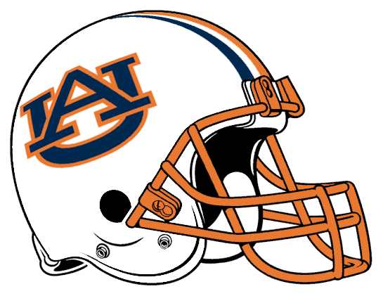 Auburn Tigers 1983-1992 Helmet Logo decal sticker